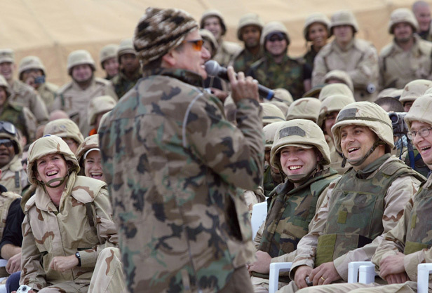 Quân đội Mỹ đặc biệt yêu mến danh hài Robin Williams