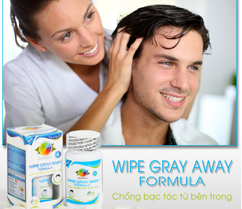 Không cần nhuộm tóc bạc sớm vẫn đen tự nhiên