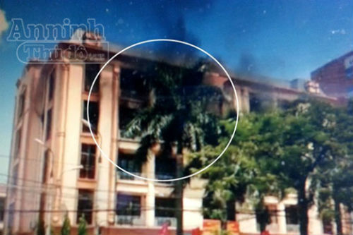 Cháy phòng làm việc của Giám đốc Sở TN-MT Hải Phòng