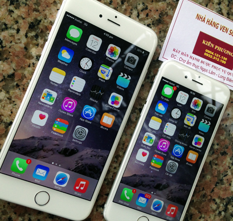 Xuất hiện iPhone 6 và 6 Plus đầu tiên tại Việt Nam