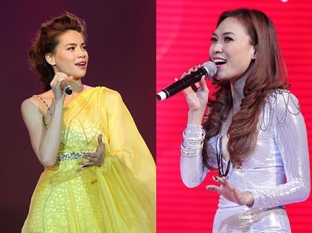 Hà Hồ bị la ó, phản đối dữ dội khi tranh giải thưởng âm nhạc