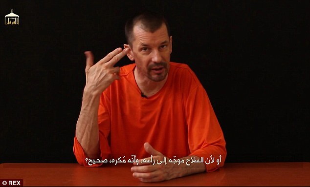 Tung video mới về con tin người Anh: IS đang sợ bị cô lập