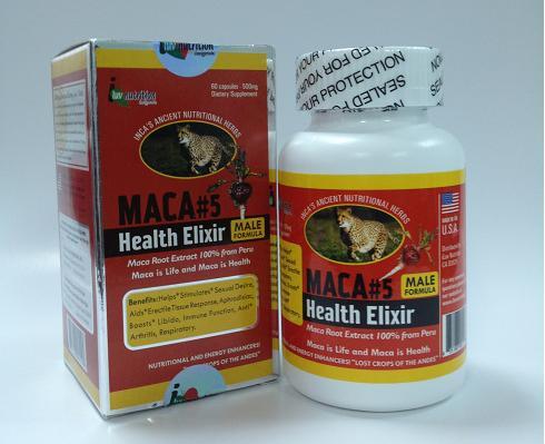 Maca 5 tăng cường sinh lực cho nam giới