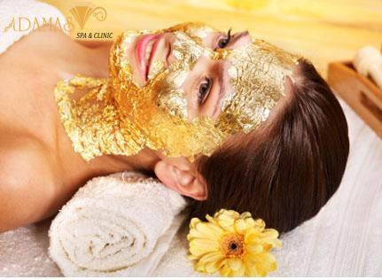 Tắm trắng bàng vàng 24K: cho bạn vẻ đẹp nữ hoàng. 