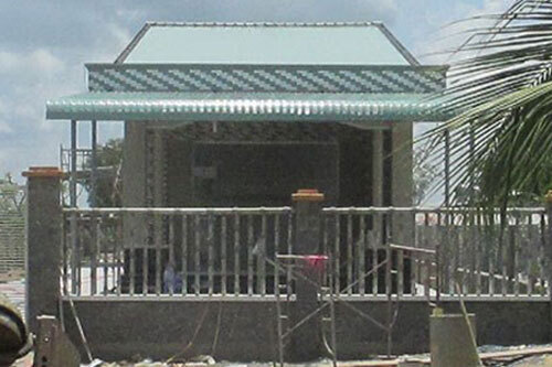 Một cán bộ thuế xây nhà trên đất nông nghiệp