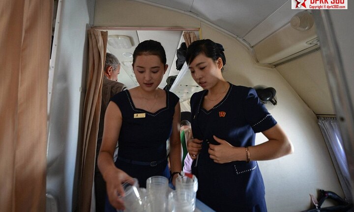 Hé lộ trải nghiệm bên trong máy bay thương mại ở Triều Tiên