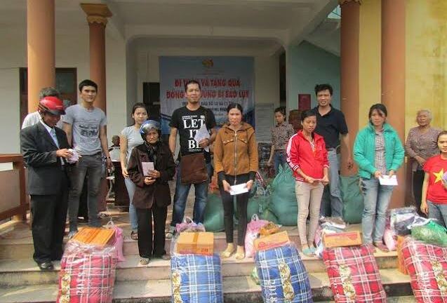Lòng thiện nguyện của chàng trai  "bụi đời " có  "máu " làm từ thiện