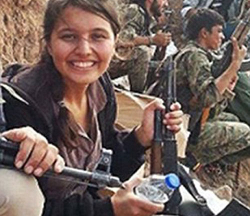 Gặp gỡ nữ chiến binh 20 tuổi người Kurd chiến đấu bảo vệ Kobani