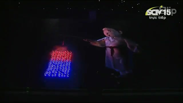 Màn biểu diễn 3D đặc sắc trong lễ khai mạc ASIAD 17