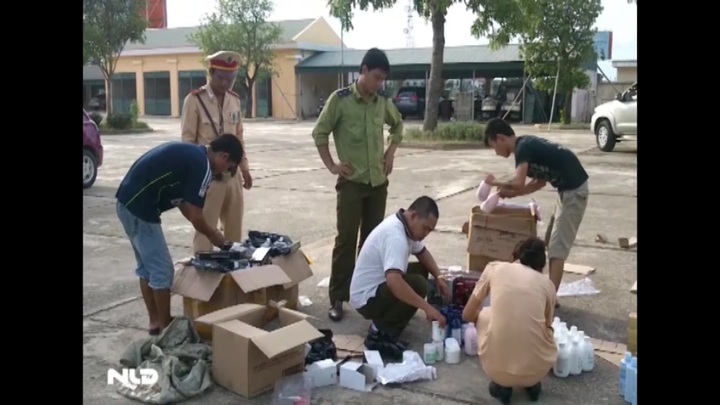 Tóm gọn lô hàng 11.400 viên thuốc kích dục xuất xứ Trung Quốc