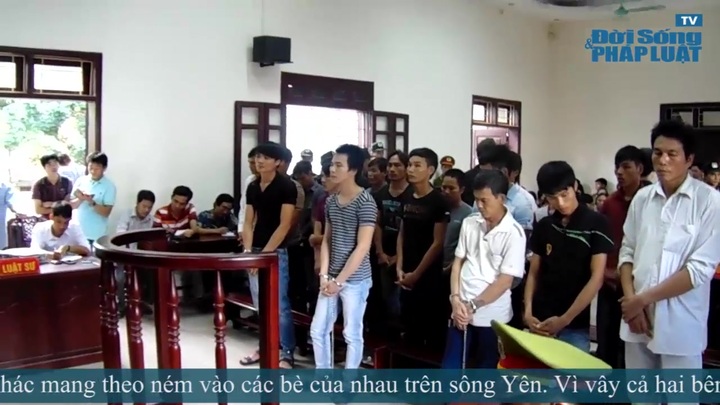 Xét xử 19 bị cáo trong vụ 'hỗn chiến sông Yên'