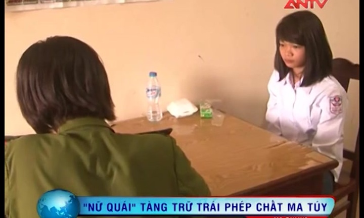 Nữ sinh cấp 3 tàng trữ 41 gói heroin