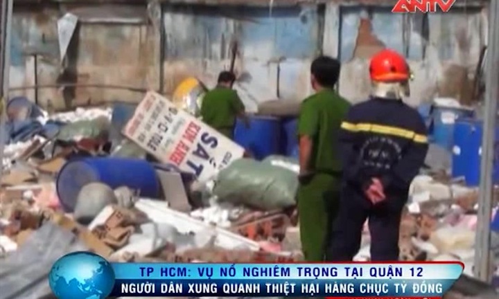 Phương án đền bù trong vụ nổ nghiêm trọng tại Tp.HCM