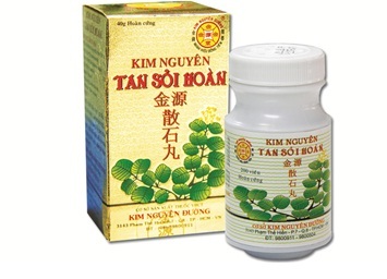 Kim Nguyên Tan Sỏi Hoàn điều trị sỏi thận, sỏi mật