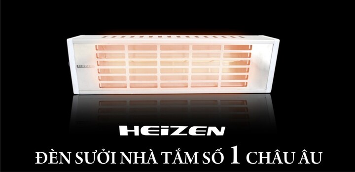 Công nghệ PARC được ứng dụng trong đèn sưởi nhà tắm