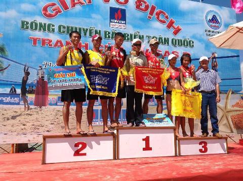 Sanna Khánh Hòa lên ngôi tại Giải bóng chuyền bãi biển - PV Gas D