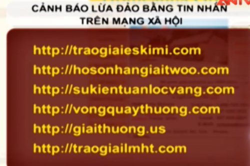 Clip: Cảnh giác khi  "bỗng dưng trúng thưởng "