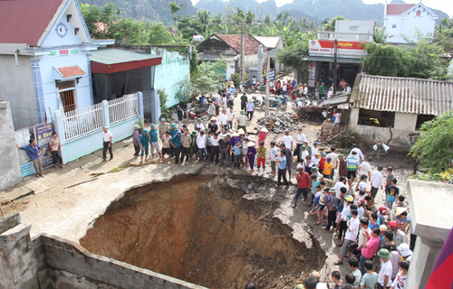 Thanh Hóa sẽ san lấp “hố tử thần” sâu 25m