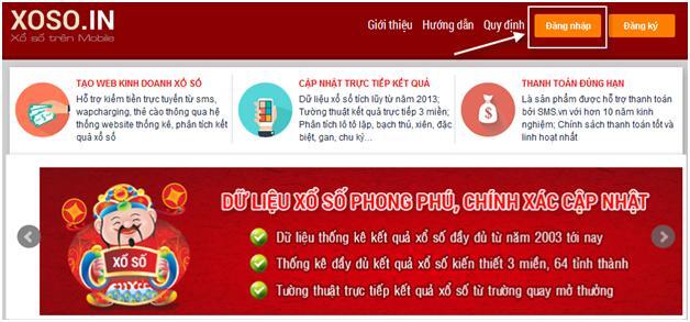 Hướng dẫn thiết kế web xổ số tại Xoso.in