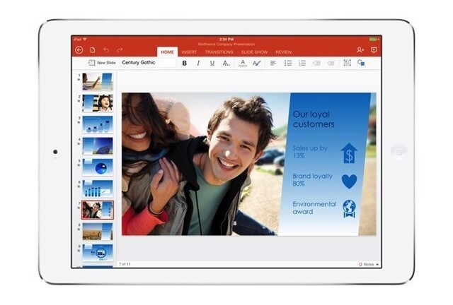Microsoft bất ngờ miễn phí Office cho iPad
