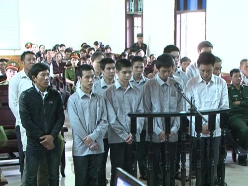 312 tháng tù cho 14 bị cáo trong vụ gây rối tại KKT Vũng Áng