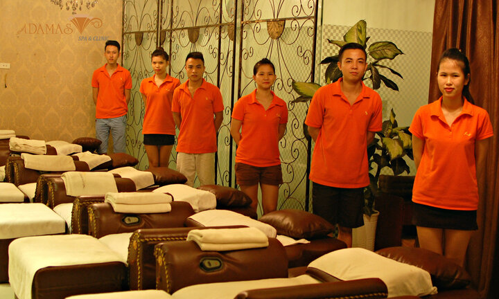 Xua tan mệt mỏi với Foot massage tại Adamas Spa & Clinic