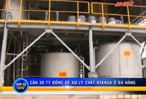 Clip: 60 tấn hóa chất cyanua giả đe dọa người dân Quảng Nam