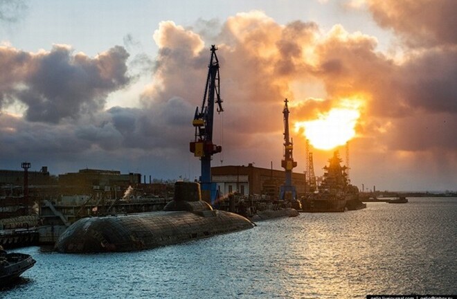 Bên trong xưởng đóng tàu ngầm bí mật của Nga