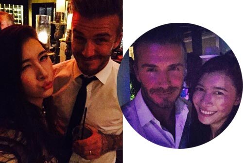Nét sang chảnh của người đẹp 9x phiên dịch cho David Beckham