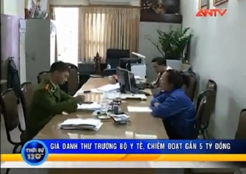 Clip: Giả danh Thứ trưởng bộ Y tế, chiếm đoạt gần 5 tỷ đồng
