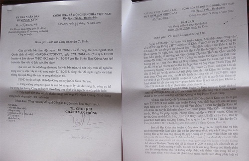 Thiếu tá công an rút súng đe dọa, đoàn liên ngành chạy tán loạn