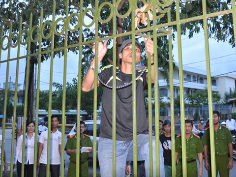 Tên trộm đột nhập UBND TP.Tam Kỳ đã sa lưới