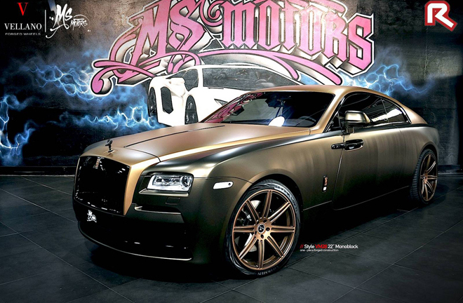 Hiếm có khó tìm như Rolls-Royce Wraith độ cực 