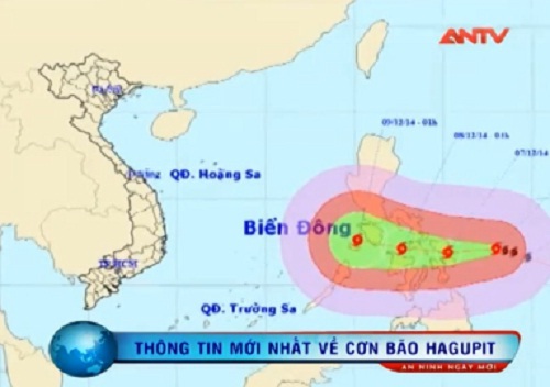 Video: Tin mới nhất về siêu bão Hagupit