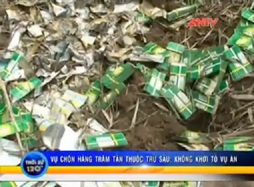 Video: Không khởi tố vụ chôn lấp hàng trăm tấn thuốc trừ sâu