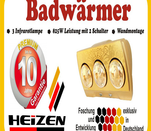 Nên mua đèn sưởi nhà tắm của hãng nào?