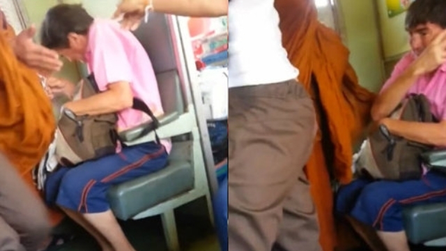 Video: Bất đồng ngôn ngữ, khách nước ngoài ăn 3 cái tát của nhà sư