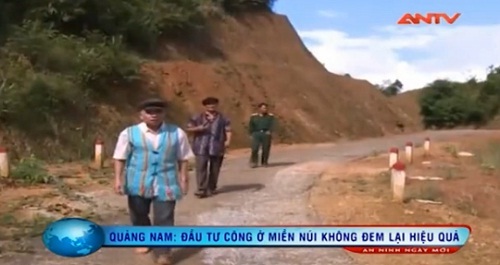 Video: Đường liên thôn chưa đầy 1 km ngốn gần chục tỷ đồng