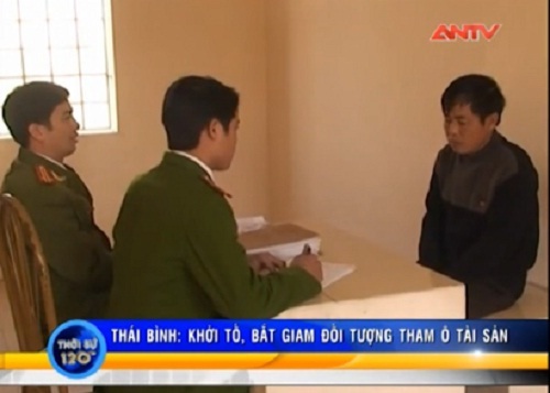 Nguyên chủ nhiệm HTX bị bắt vì tham ô tài sản