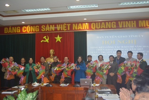 Hà Tĩnh: Tổng kết công tác báo chí năm 2014