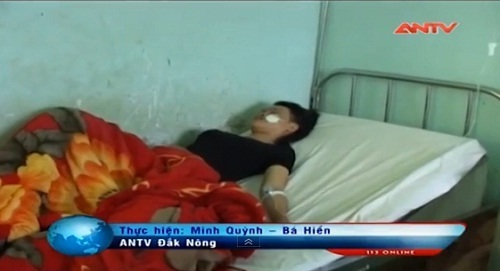 Video: Bình gas mini phát nổ, 4 học sinh nhập viện