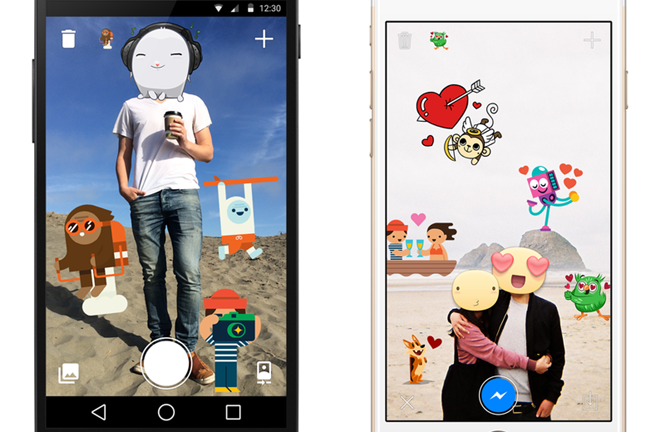 Facebook Messenger ra ứng dụng Stickered trên phiên bản iOS