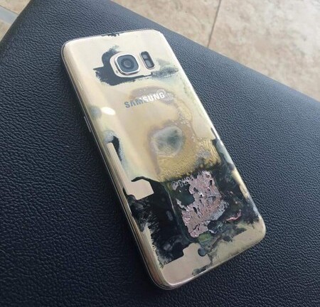 Thêm trường hợp Galaxy S7 edge bốc cháy