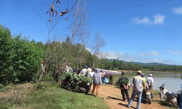 Một người đàn ông tử vong bên đập nước sau 2 ngày mất tích