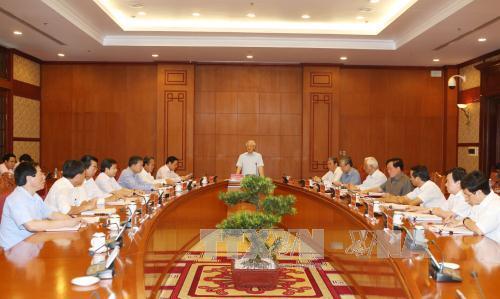 Thông báo cuộc họp Thường trực Ban Chỉ đạo TƯ về phòng, chống tham nhũng