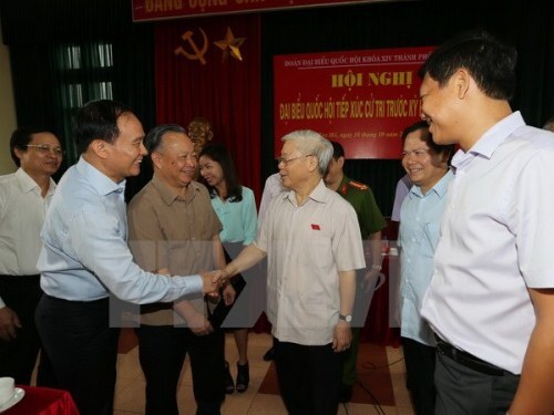 Tổng Bí thư: Cán bộ phải gương mẫu, nói phải đi đôi với làm