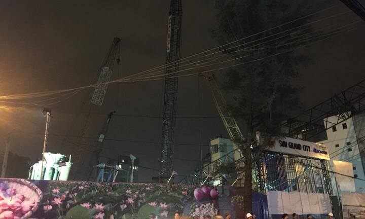 Vụ sập cần cẩu sập vào nhà dân ở Thụy Khuê: Tạm dừng thi công công trình