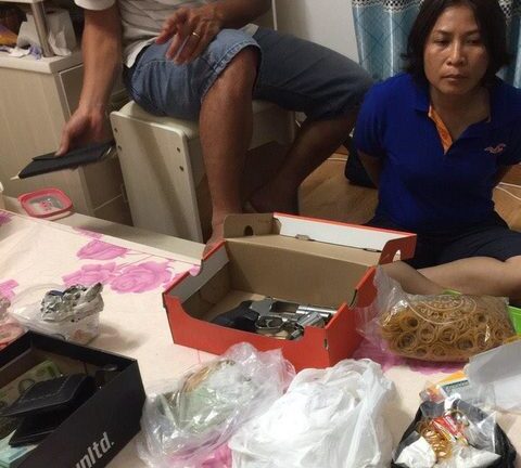 Pha trộn, mua bán ma tuý, nữ quái 'găm' súng phòng thân