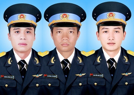 Vụ máy bay rơi tại Bà Rịa – Vũng Tàu: Thăng quân hàm cho 3 sĩ quan hy sinh