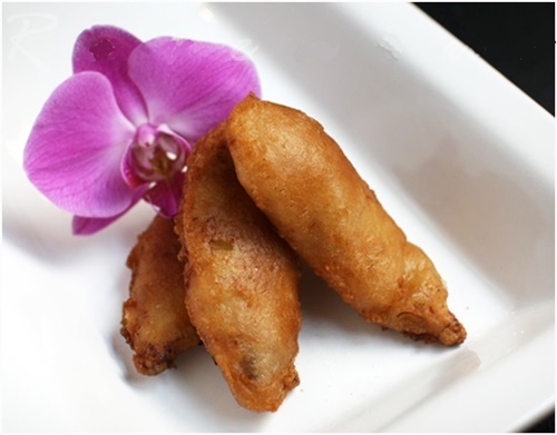 Bánh chuối chiên vàng ươm trong kí ức trẻ thơ